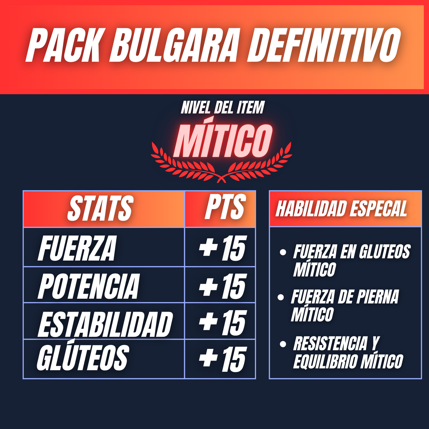 Pack de Búlgara definitivo (SOLO RESERVA)
