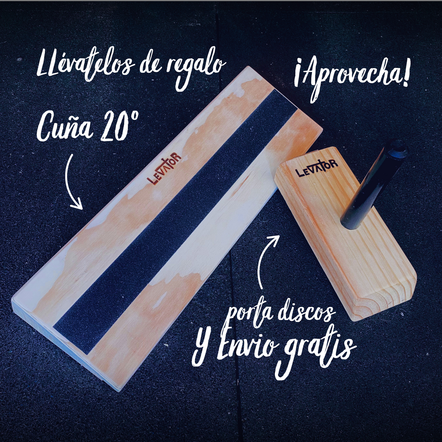 Cuña más Portadiscos