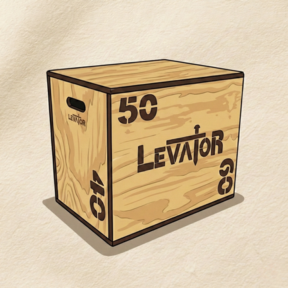 Cajón Pliométrico 60x50x40