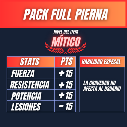 Pack full Pierna