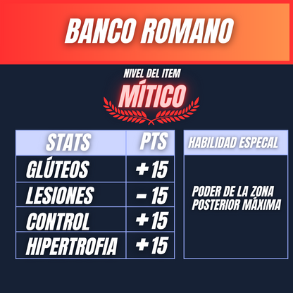 Banco Romano (Solo por reserva)