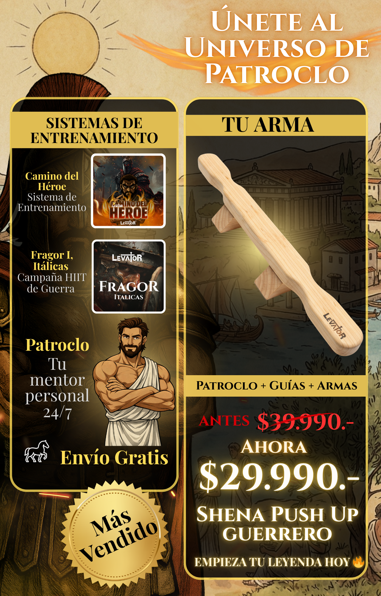 Packs Shena Push Up Board