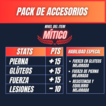 Pack de accesorios