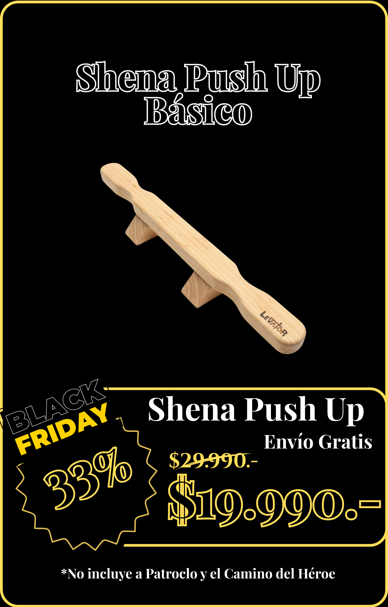 Packs Shena Push Up Board