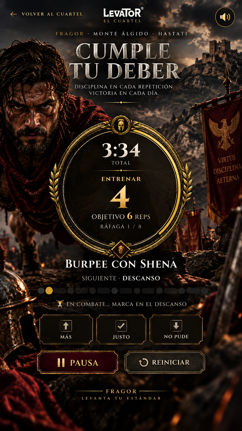 El resultado queda registrado