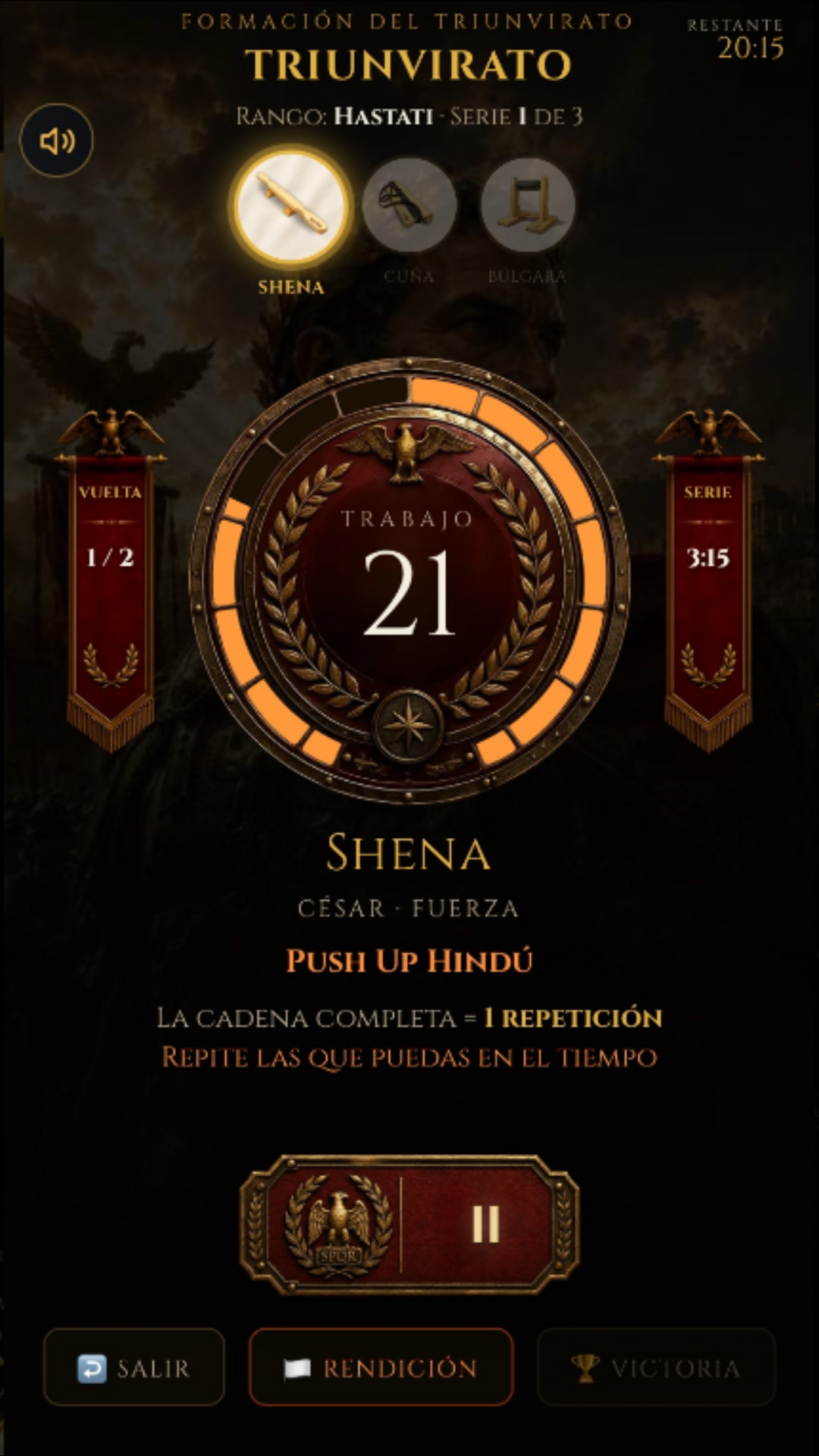 Avisas y sigues a la próxima serie
