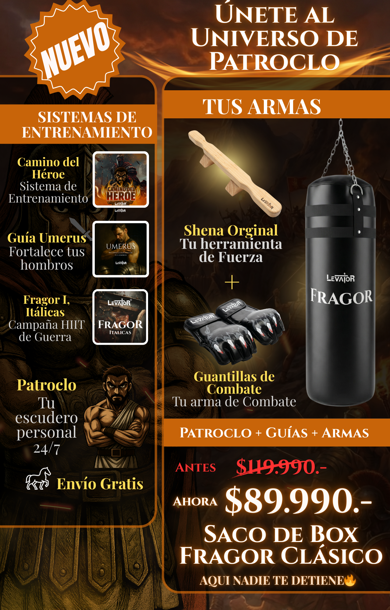 Saco de Combate Fragor Edición I Monte Álgido