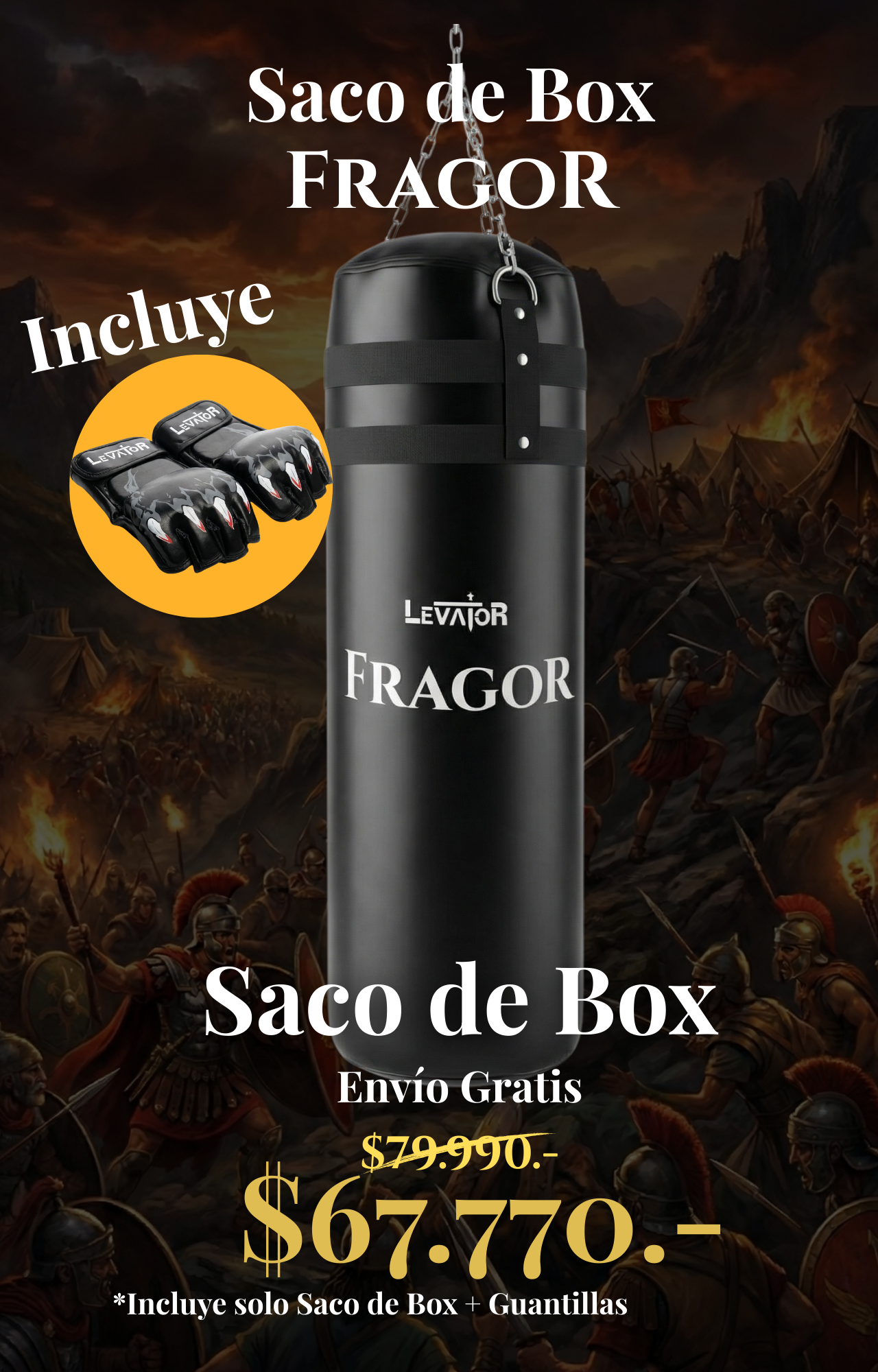 Saco de Combate Fragor Edición I Monte Álgido